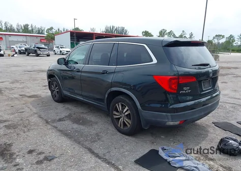 2017 Honda Pilot Ex-L from USA, damaged, VIN 5FNYF6H50HB033968
